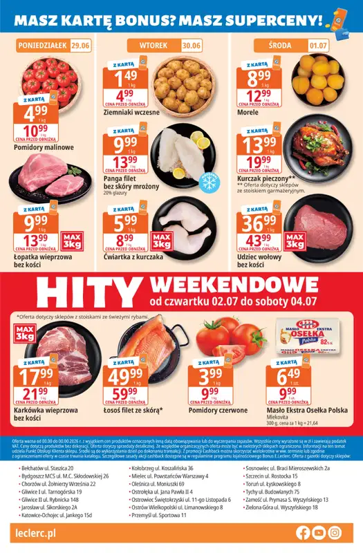 Leclerc - gazetka promocyjna Oferta E.Leclerc od wtorku 30.06 do soboty 11.07 - strona 24