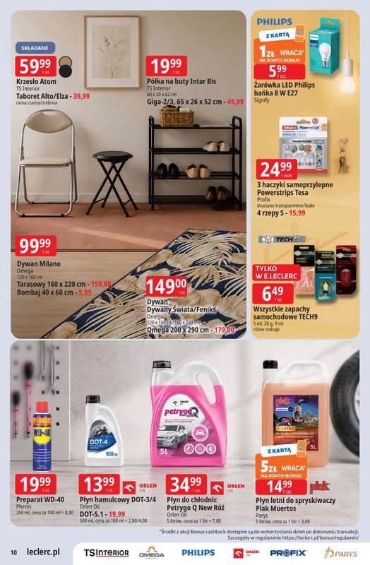 Leclerc - gazetka promocyjna Oferta E.Leclerc od wtorku 30.06 do soboty 11.07 - strona 10