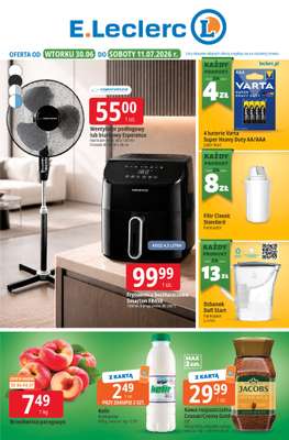 Leclerc - gazetka promocyjna Oferta E.Leclerc od wtorku 30.06 do soboty 11.07