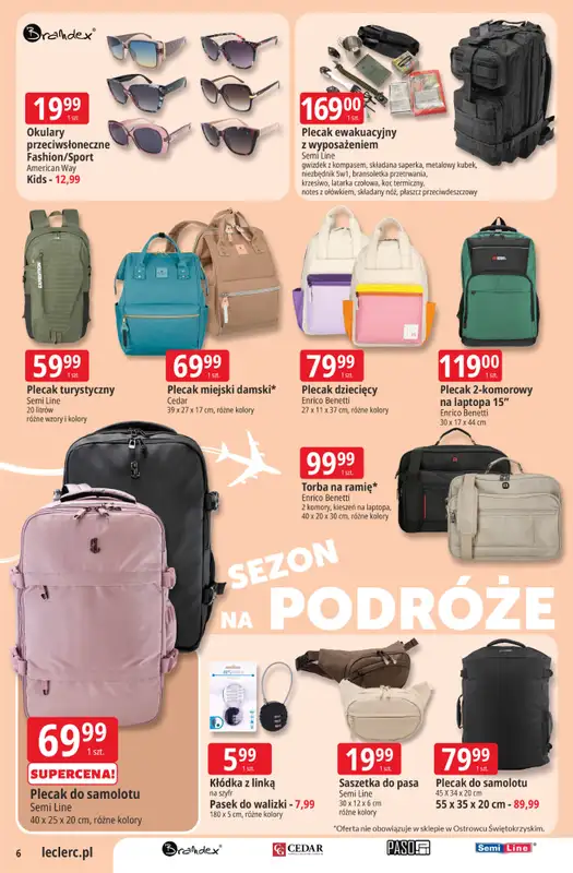 Leclerc - gazetka promocyjna Oferta E.Leclerc od wtorku 30.06 do soboty 11.07 - strona 6