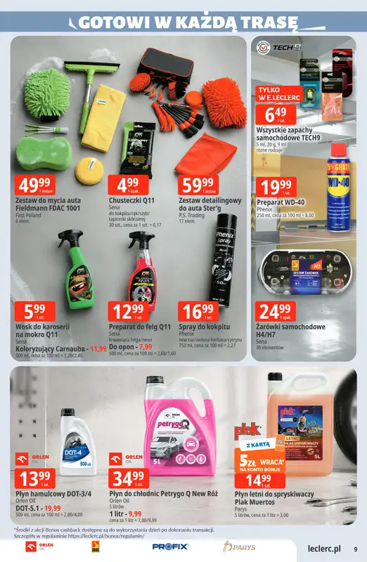 Leclerc - gazetka promocyjna Oferta E.Leclerc od wtorku 30.06 do soboty 11.07 - strona 9