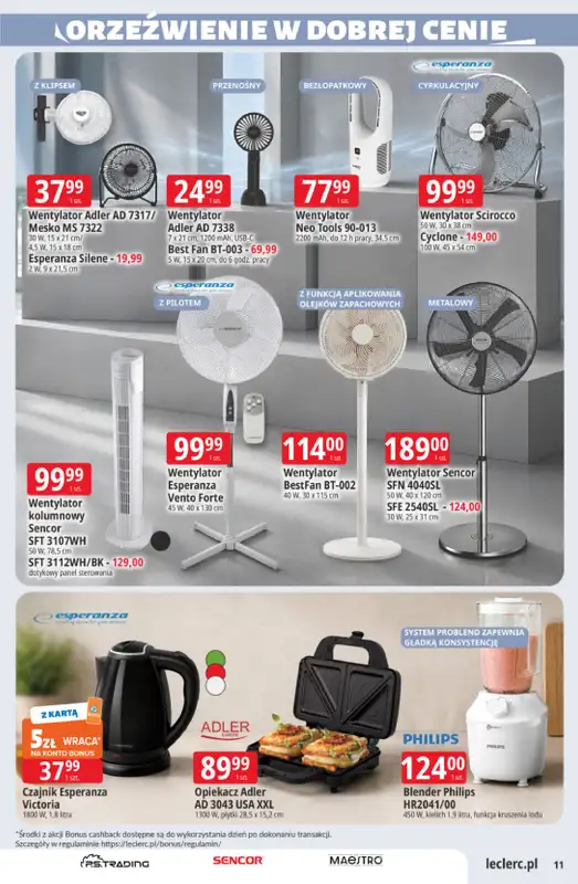 Leclerc - gazetka promocyjna Oferta E.Leclerc od wtorku 30.06 do soboty 11.07 - strona 11