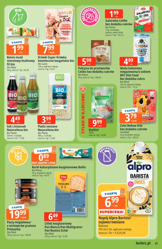 Leclerc - gazetka promocyjna Oferta E.Leclerc od wtorku 30.06 do soboty 11.07 - strona 25