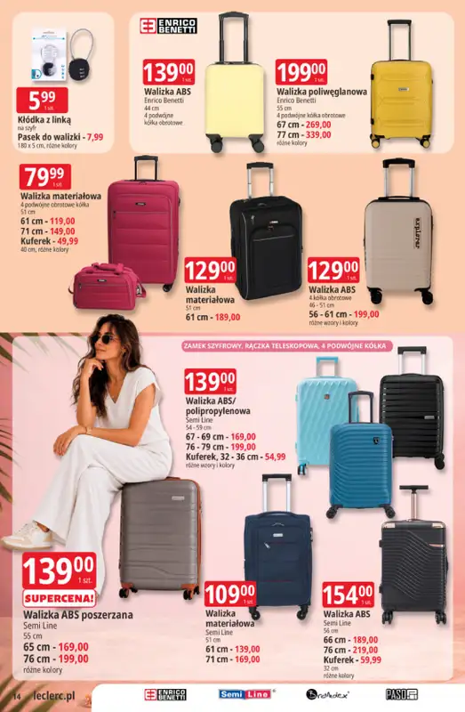 Leclerc - gazetka promocyjna Oferta E.Leclerc od wtorku 30.06 do soboty 11.07 - strona 14