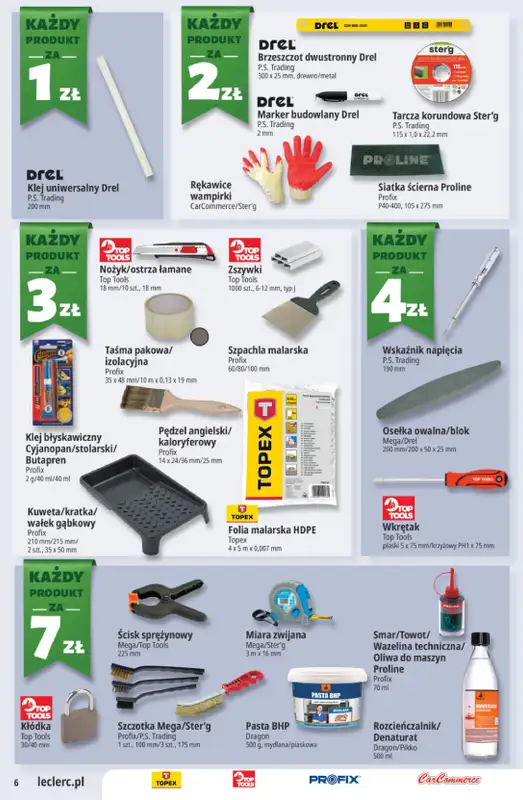Leclerc - gazetka promocyjna Oferta E.Leclerc od wtorku 30.06 do soboty 11.07 - strona 6