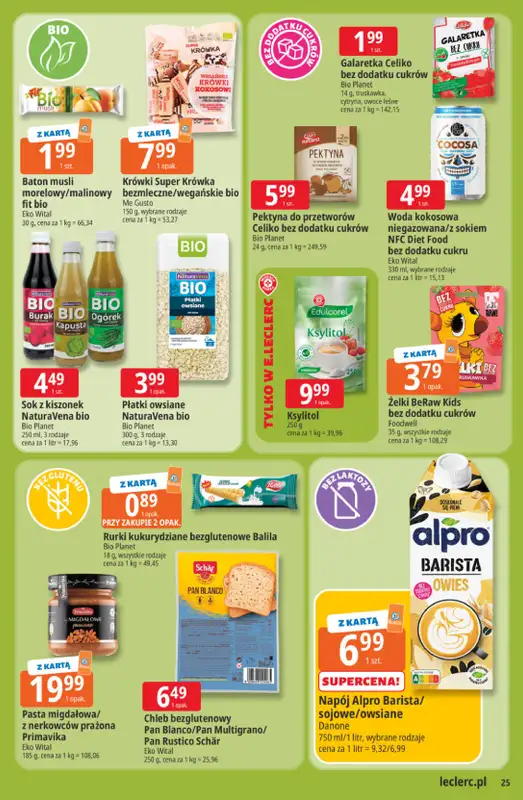 Leclerc - gazetka promocyjna Oferta E.Leclerc od wtorku 30.06 do soboty 11.07 - strona 25