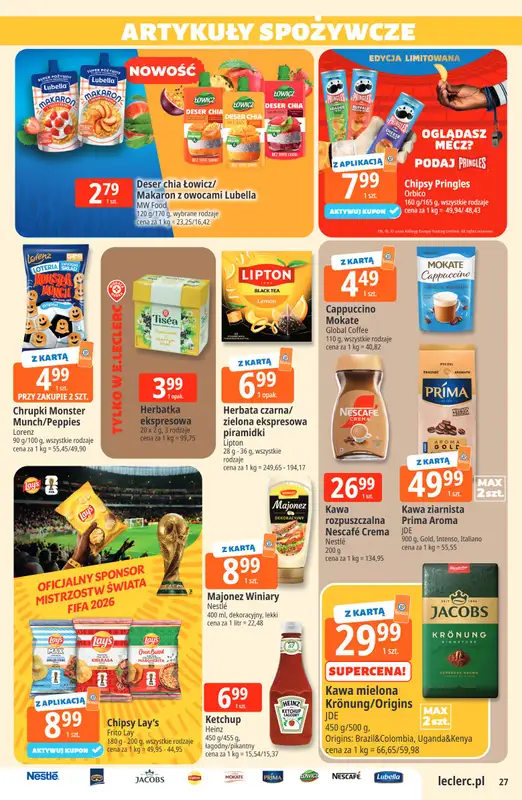 Leclerc - gazetka promocyjna Oferta E.Leclerc od wtorku 30.06 do soboty 11.07 - strona 27