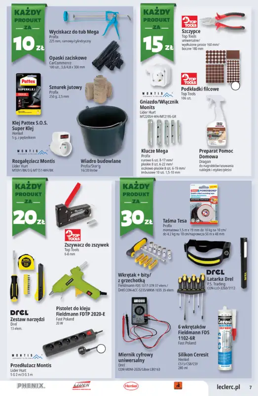 Leclerc - gazetka promocyjna Oferta E.Leclerc od wtorku 30.06 do soboty 11.07 - strona 7