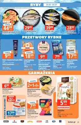 Leclerc - gazetka promocyjna Oferta E.Leclerc od wtorku 30.06 do soboty 11.07 - strona 21