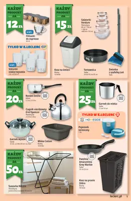 Leclerc - gazetka promocyjna Oferta E.Leclerc od wtorku 30.06 do soboty 11.07 - strona 5