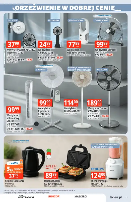Leclerc - gazetka promocyjna Oferta E.Leclerc od wtorku 30.06 do soboty 11.07 - strona 11
