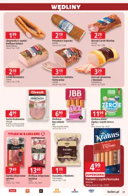 Leclerc - gazetka promocyjna Oferta E.Leclerc od wtorku 30.06 do soboty 11.07 - strona 23