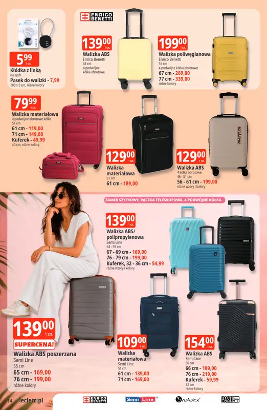 Leclerc - gazetka promocyjna Oferta E.Leclerc od wtorku 30.06 do soboty 11.07 - strona 14