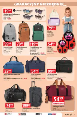 Leclerc - gazetka promocyjna Oferta E.Leclerc od wtorku 30.06 do soboty 11.07 - strona 13