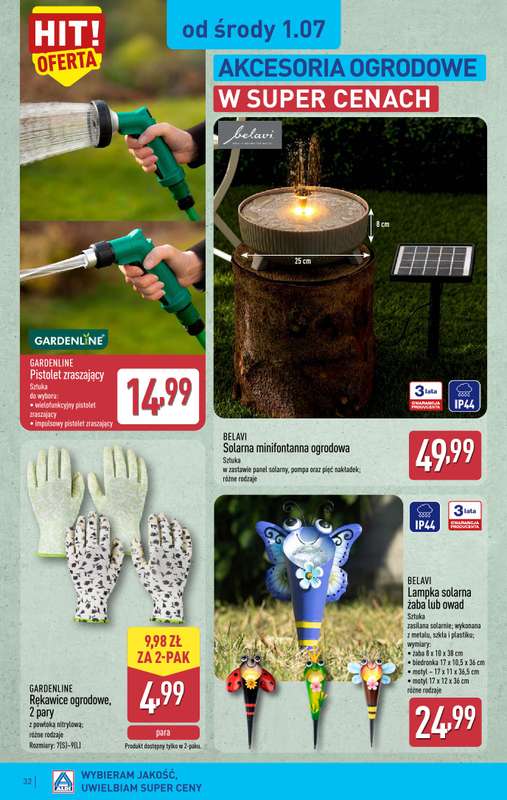 Aldi - gazetka promocyjna Pełny katalog! od poniedziałku 29.06 do soboty 04.07 - strona 32