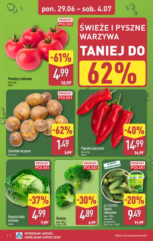 Aldi - gazetka promocyjna Pełny katalog! od poniedziałku 29.06 do soboty 04.07 - strona 4