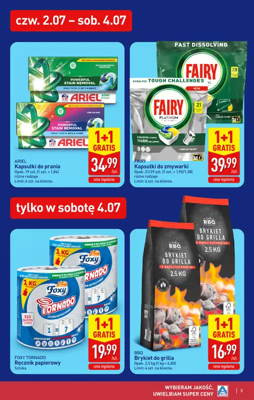 Aldi - gazetka promocyjna Pełny katalog! od poniedziałku 29.06 do soboty 04.07 - strona 3