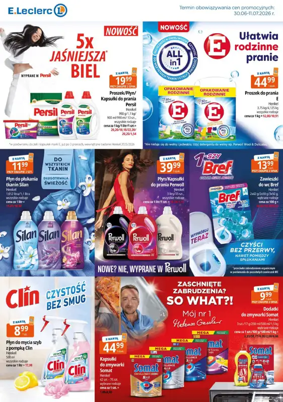 Leclerc - gazetka promocyjna Oferta kosmetyki i art. chemiczne od wtorku 30.06 do soboty 11.07 - strona 2