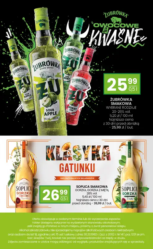 Twój Market - gazetka promocyjna Gazetka alkoholowa od piątku 26.06 do piątku 31.07 - strona 24