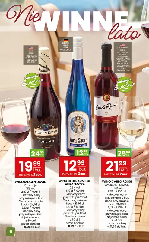 Twój Market - gazetka promocyjna Gazetka alkoholowa od piątku 26.06 do piątku 31.07 - strona 6