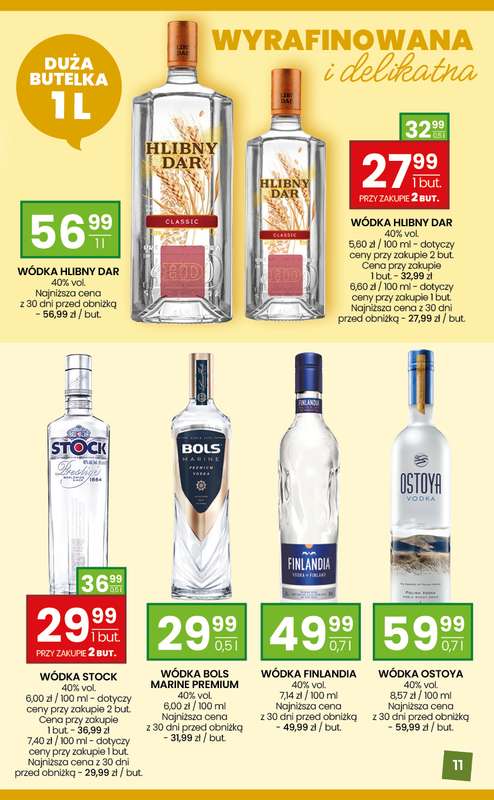 Twój Market - gazetka promocyjna Gazetka alkoholowa od piątku 26.06 do piątku 31.07 - strona 11