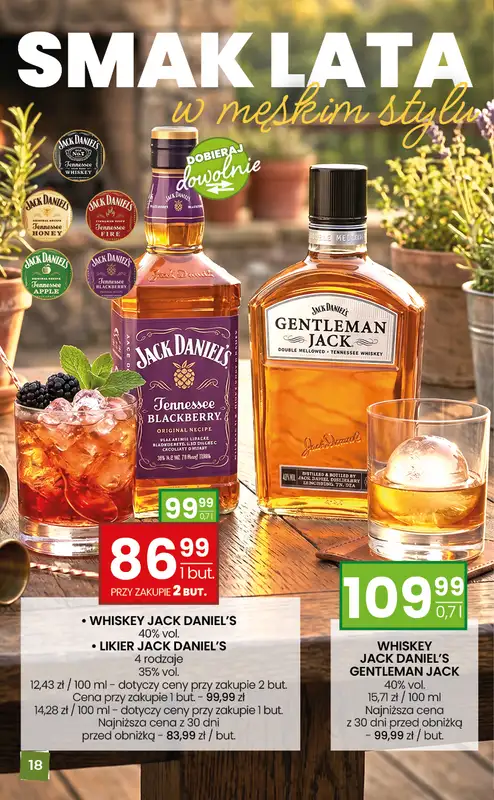 Twój Market - gazetka promocyjna Gazetka alkoholowa od piątku 26.06 do piątku 31.07 - strona 18
