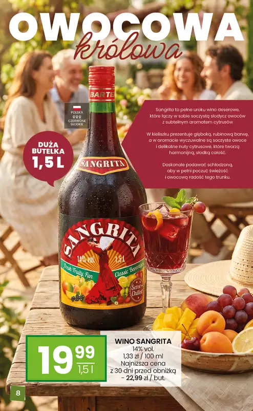 Twój Market - gazetka promocyjna Gazetka alkoholowa od piątku 26.06 do piątku 31.07 - strona 8