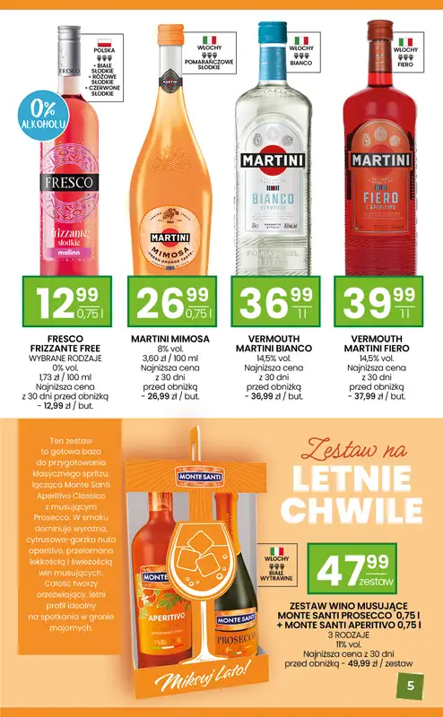Twój Market - gazetka promocyjna Gazetka alkoholowa od piątku 26.06 do piątku 31.07 - strona 5