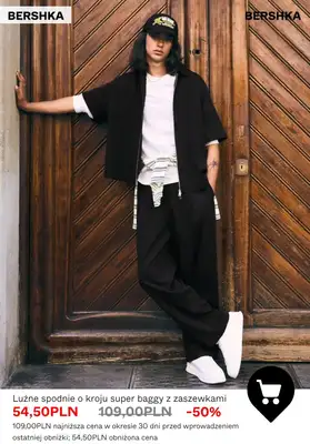 Bershka - gazetka promocyjna SALE do -50% - kolekcja męska od piątku 26.06  - strona 3