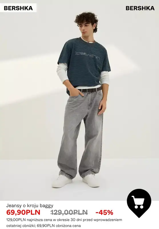 Bershka - gazetka promocyjna SALE do -50% - kolekcja męska od piątku 26.06  - strona 2