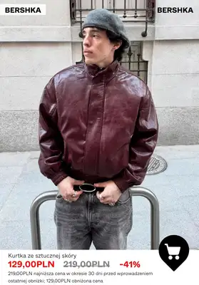 Bershka - gazetka promocyjna SALE do -50% - kolekcja męska od piątku 26.06  - strona 7