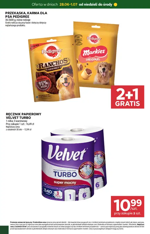 Stokrotka - gazetka promocyjna Hity na start od niedzieli 28.06 do środy 01.07 - strona 4