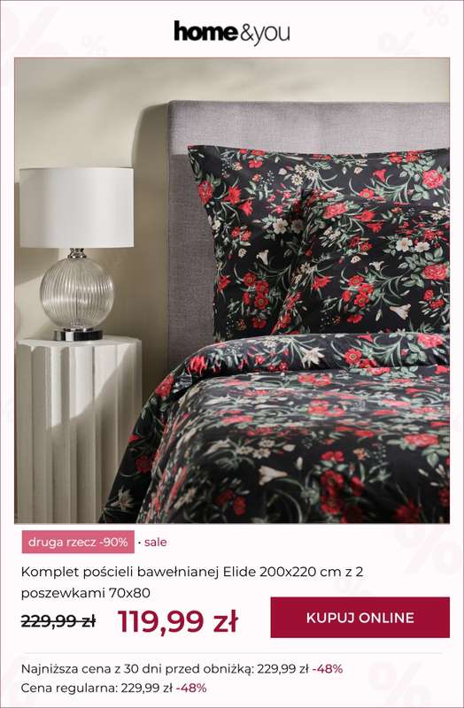 home&you - gazetka promocyjna Druga rzecz -90% PRODUKTY SALE od soboty 27.06 do wtorku 30.06 - strona 2
