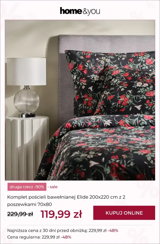 home&you - gazetka promocyjna Druga rzecz -90% PRODUKTY SALE od soboty 27.06 do wtorku 30.06 - strona 2