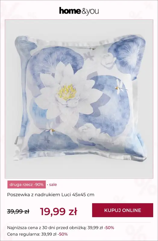 home&you - gazetka promocyjna Druga rzecz -90% PRODUKTY SALE od soboty 27.06 do wtorku 30.06 - strona 11