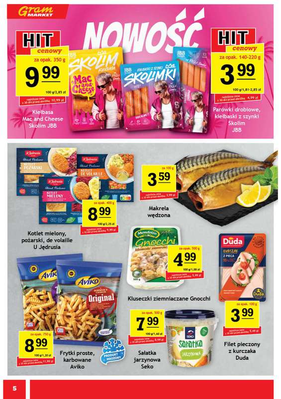 Gram Market - gazetka promocyjna Gazetka od środy 01.07 do wtorku 07.07 - strona 5