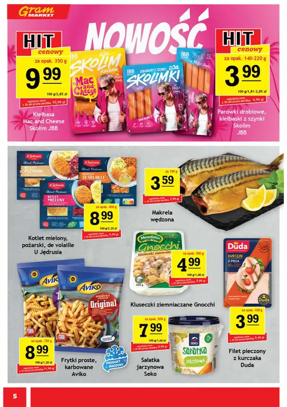 Gram Market - gazetka promocyjna Gazetka od środy 01.07 do wtorku 07.07 - strona 5