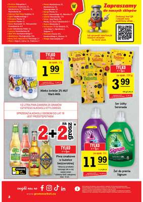 Gram Market - gazetka promocyjna Gazetka od środy 01.07 do wtorku 07.07 - strona 2