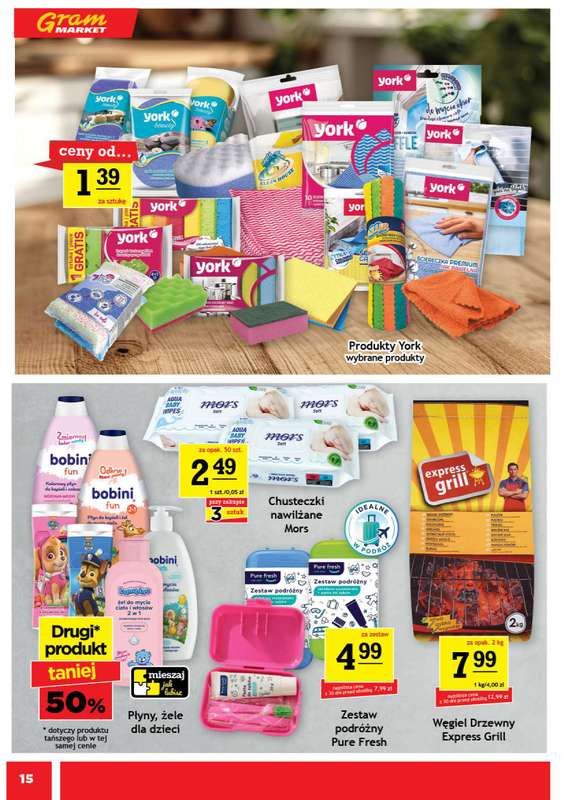 Gram Market - gazetka promocyjna Gazetka od środy 01.07 do wtorku 07.07 - strona 15