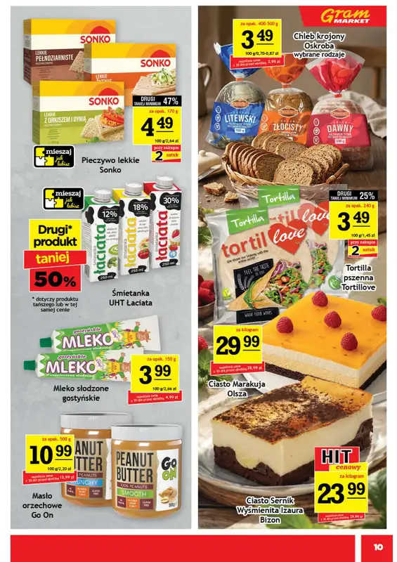 Gram Market - gazetka promocyjna Gazetka od środy 01.07 do wtorku 07.07 - strona 10