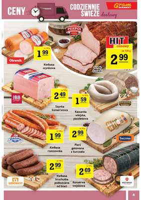 Gram Market - gazetka promocyjna Gazetka od środy 01.07 do wtorku 07.07 - strona 4