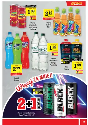 Gram Market - gazetka promocyjna Gazetka od środy 01.07 do wtorku 07.07 - strona 14