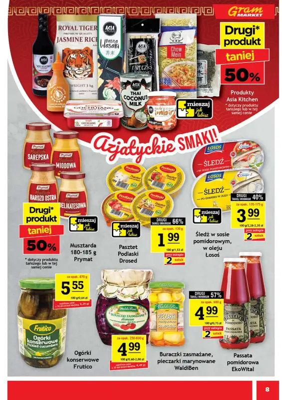 Gram Market - gazetka promocyjna Gazetka od środy 01.07 do wtorku 07.07 - strona 8