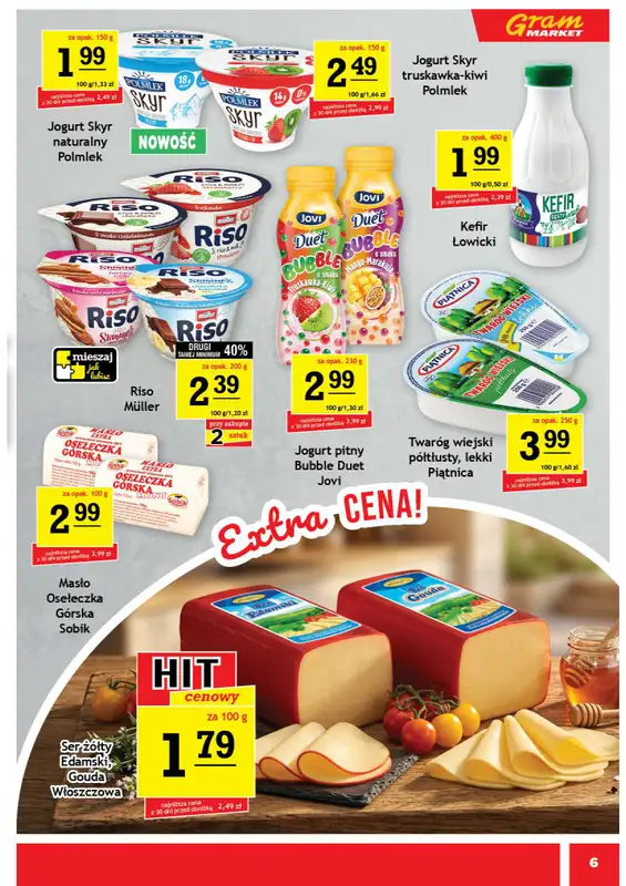Gram Market - gazetka promocyjna Gazetka od środy 01.07 do wtorku 07.07 - strona 6