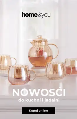 home&you - gazetka promocyjna Nowości do kuchni i jadalni od niedzieli 28.06 