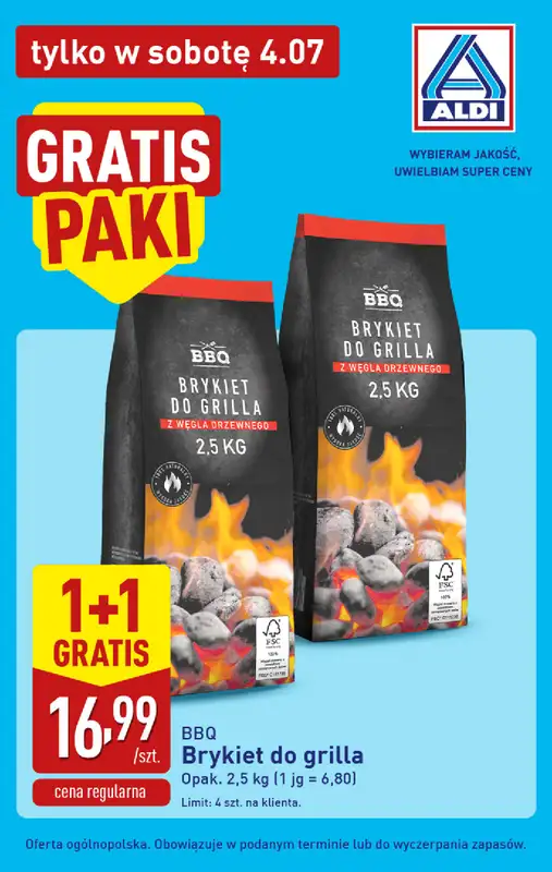Aldi - gazetka promocyjna Najlepsze oferty na sobotę w Aldi! od soboty 04.07 do soboty 04.07 - strona 5
