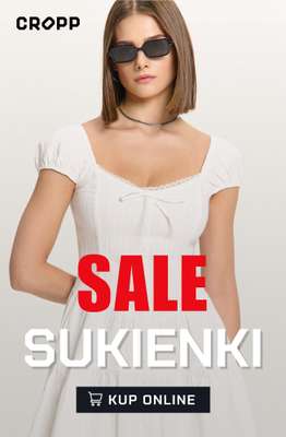 Cropp - gazetka promocyjna Wyprzedaż: Sukienki od piątku 26.06 