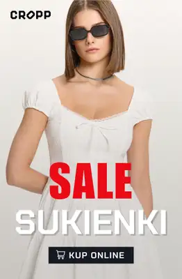 Cropp - gazetka promocyjna Wyprzedaż: Sukienki od piątku 26.06 