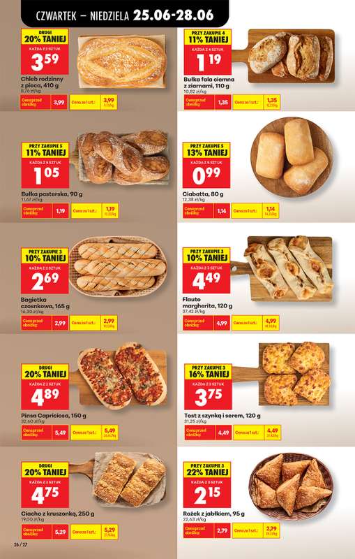 Biedronka - gazetka promocyjna Od czwartku od czwartku 25.06 do środy 01.07 - strona 32