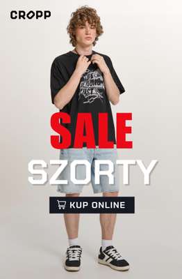 Cropp - gazetka promocyjna Wyprzedaż: Szorty i bermudy męskie od soboty 27.06 